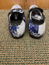 Load image into Gallery viewer, Successos Blue/White Smoking Slippers/Mens dress shoes SH3580
