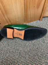 Load image into Gallery viewer, Giovanni Joel Green Leather Hand-made Lace-up Dress Shoes
