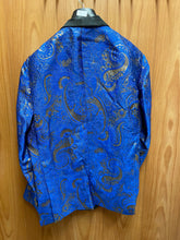 Load image into Gallery viewer, Cielo Blue/Gold Blazer 34R-54R
