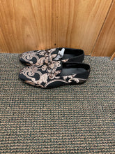 Load image into Gallery viewer, Successos Black/Rose Gold Men’s Smoking Red Bottom Slip-on Dress Shoes
