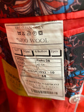 Load image into Gallery viewer, Alberto Nardoni Red Slim Fit European Double Breasted Suit with Gold Buttons
