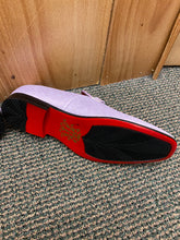 Load image into Gallery viewer, After Midnite Lavender Smoking Slip-on Men’s Red Bottom Dress/Prom Shoes Style: 6993
