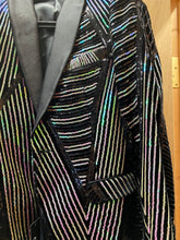 Load image into Gallery viewer, Cielo black Sequins Sports coat/Blazer
