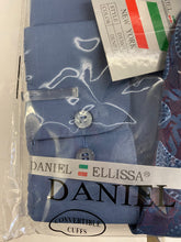 Load image into Gallery viewer, Daniel Ellissa DS3001 Denim Blue Convertible cuff Men’s Dress Shirt
