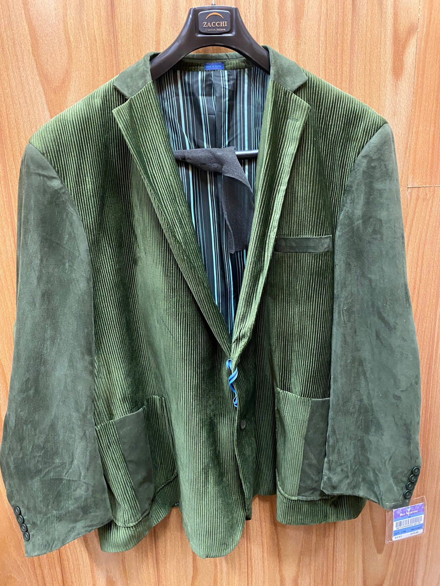 Blu Martini Green Blazer 5X