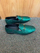 Load image into Gallery viewer, Successos Green Men’s Red Bottom Dress Shoes Sizes 7-15

