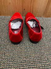 Load image into Gallery viewer, Terroni Italian Design Red Suede-like Smoking Slip-on Men’s Dress Shoes
