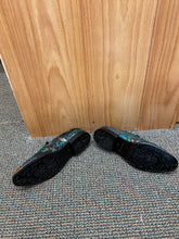 Load image into Gallery viewer, Saint Lorenzo 6799 Black/Green/Gold Men’s Dress Shoes Sizes 9 &amp; 10
