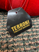 Load image into Gallery viewer, Terroni Italian Design Red Suede-like Smoking Slip-on Men’s Dress Shoes
