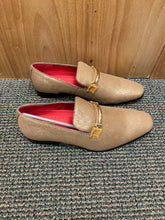 Load image into Gallery viewer, After Midnite Tan Smoking Slip-on Men’s Red Bottom Dress/Prom Shoes Style: 6993
