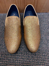 Load image into Gallery viewer, Jump New York Lavish Gold Men’s Smoking slip-on Dress Shoes
