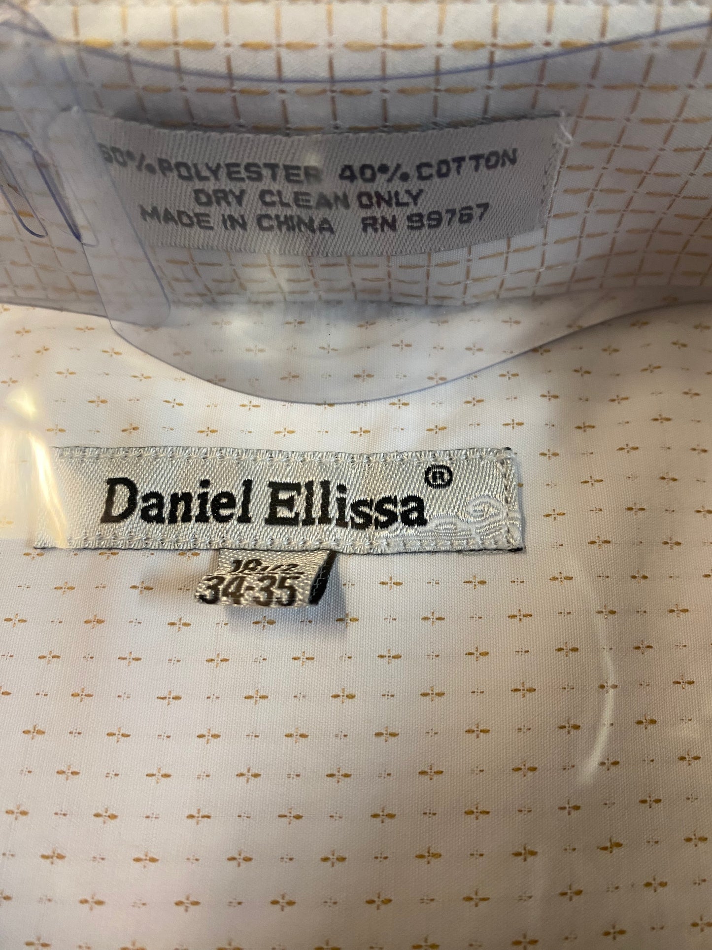 Daniel Ellissa DS3792P2 Beige Dress Shirt