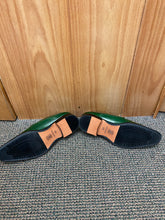 Load image into Gallery viewer, Giovanni Joel Green Leather Hand-made Lace-up Dress Shoes
