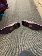 Load image into Gallery viewer, After Midnite Rose Gold Spike Men's Slip-on Prom Smoking Slippers/Dress Shoes
