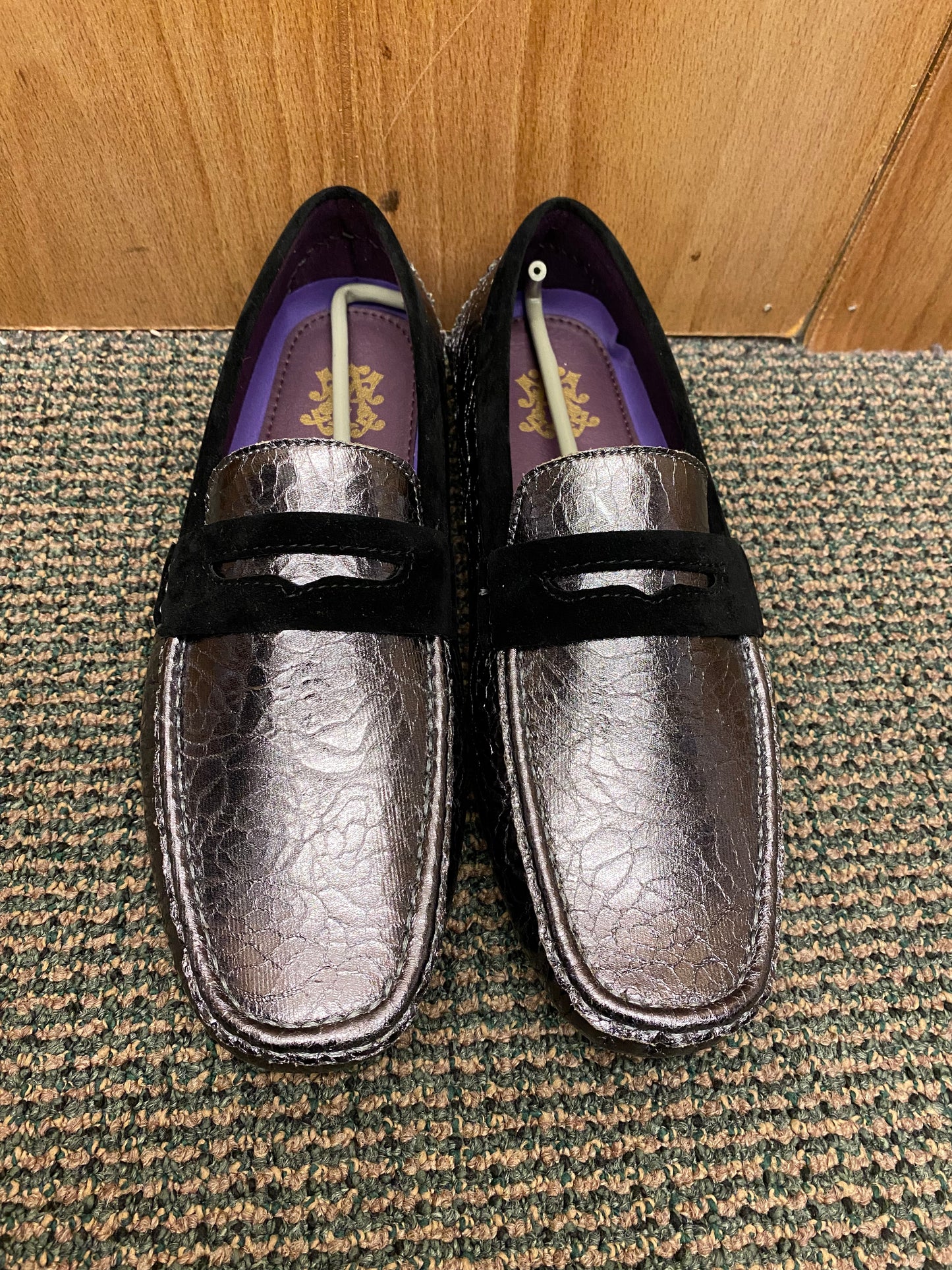 After Midnight Gunmetal Slip-on Dress Shoes Style: 6765 Size 9