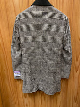 Load image into Gallery viewer, Blu Martini Black/White Houndstooth Peacoat

