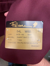 Load image into Gallery viewer, Falcone 2-Piece Burgundy Suit 54L
