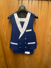 Load image into Gallery viewer, Royal Diamond Blue 3-Piece Modern Fit Tuxedo
