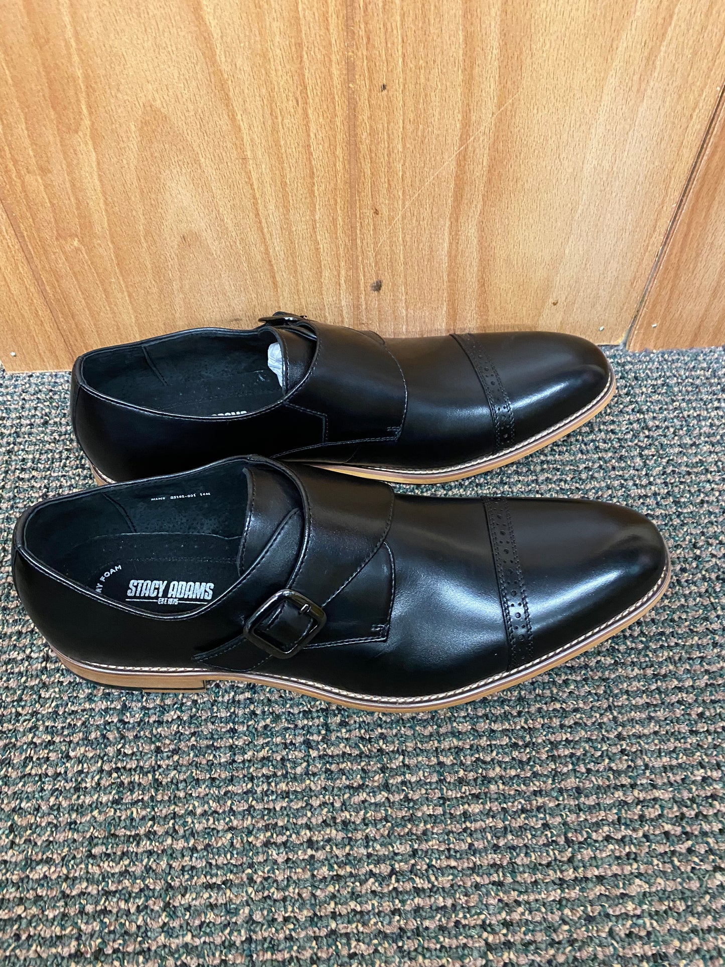 Stacy Adams Desmond Black dress shoes