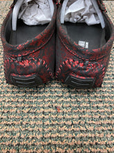 Load image into Gallery viewer, Terroni Italian Design Red Saints Design Men&#39;s Slip-on Dress/Driver Shoes 8.5-13
