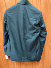 Load image into Gallery viewer, Alberto Nardoni Hunter Green Slim Fit European Double Breasted Suit with Gold Buttons
