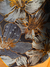 Load image into Gallery viewer, Ferrecci Blue/Gold Floral Print 1-button slim fit blazer
