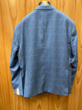 Load image into Gallery viewer, Laurenzio Uomo Blue Checkered 2-Piece Suit 44S
