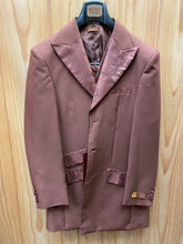 Load image into Gallery viewer, Vittorio St. Angelo Rust 3-piece Suit 38R
