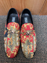 Load image into Gallery viewer, Successos Red Versace Print Mens Dress Shoes Sizes 8-13
