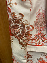 Load image into Gallery viewer, Kent &amp; Park JP106 Orange Floral Print 4-Piece Suit
