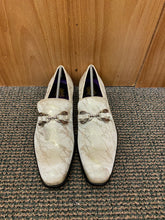Load image into Gallery viewer, After Midnite Champagne Smoking Slip-on Dress Shoes
