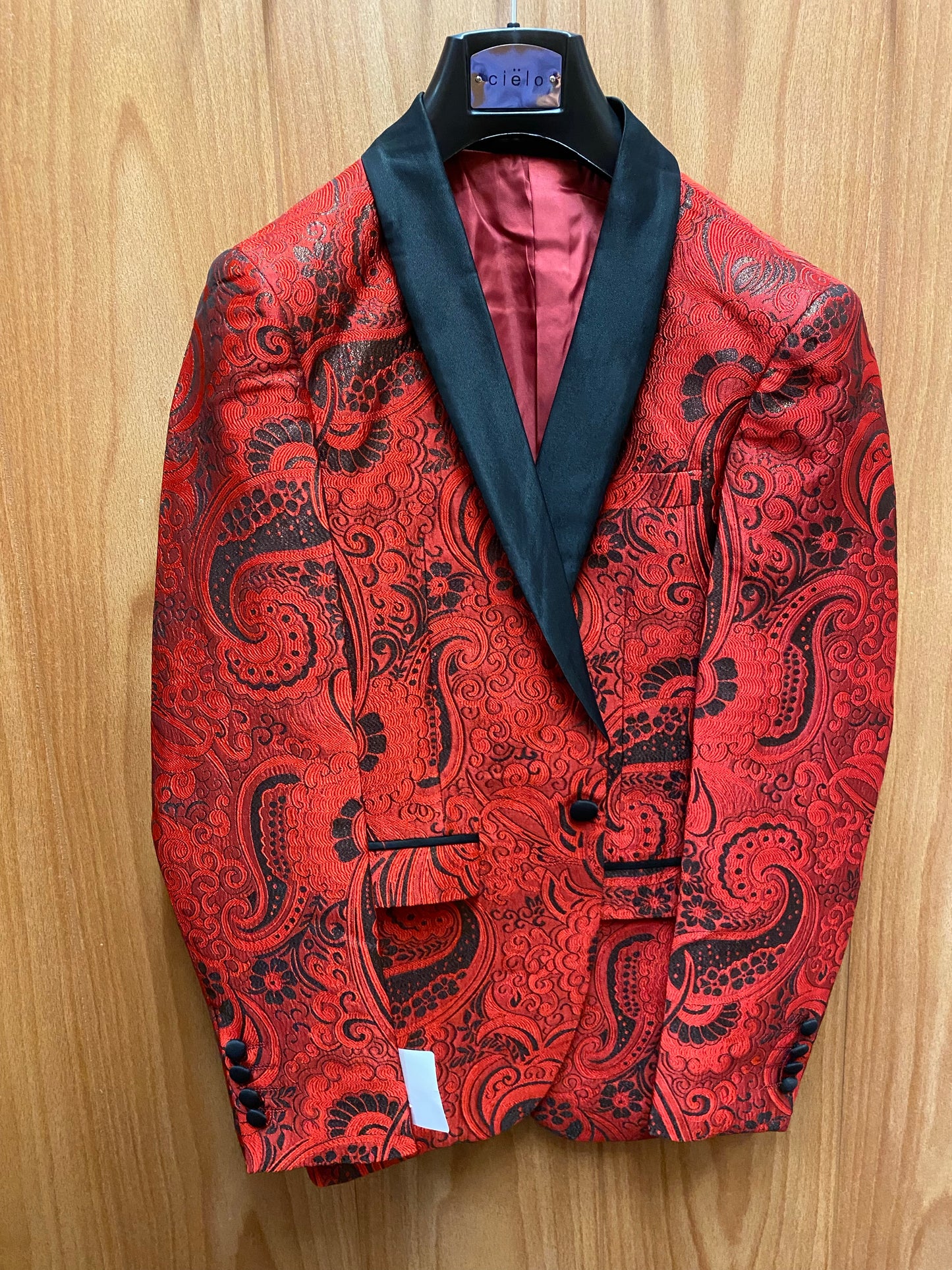 Cielo Red/Black Blazer 36R-54R