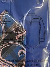 Load image into Gallery viewer, Daniel Ellissa DS3001 Royal Blue Convertible cuff Men’s Dress Shirt
