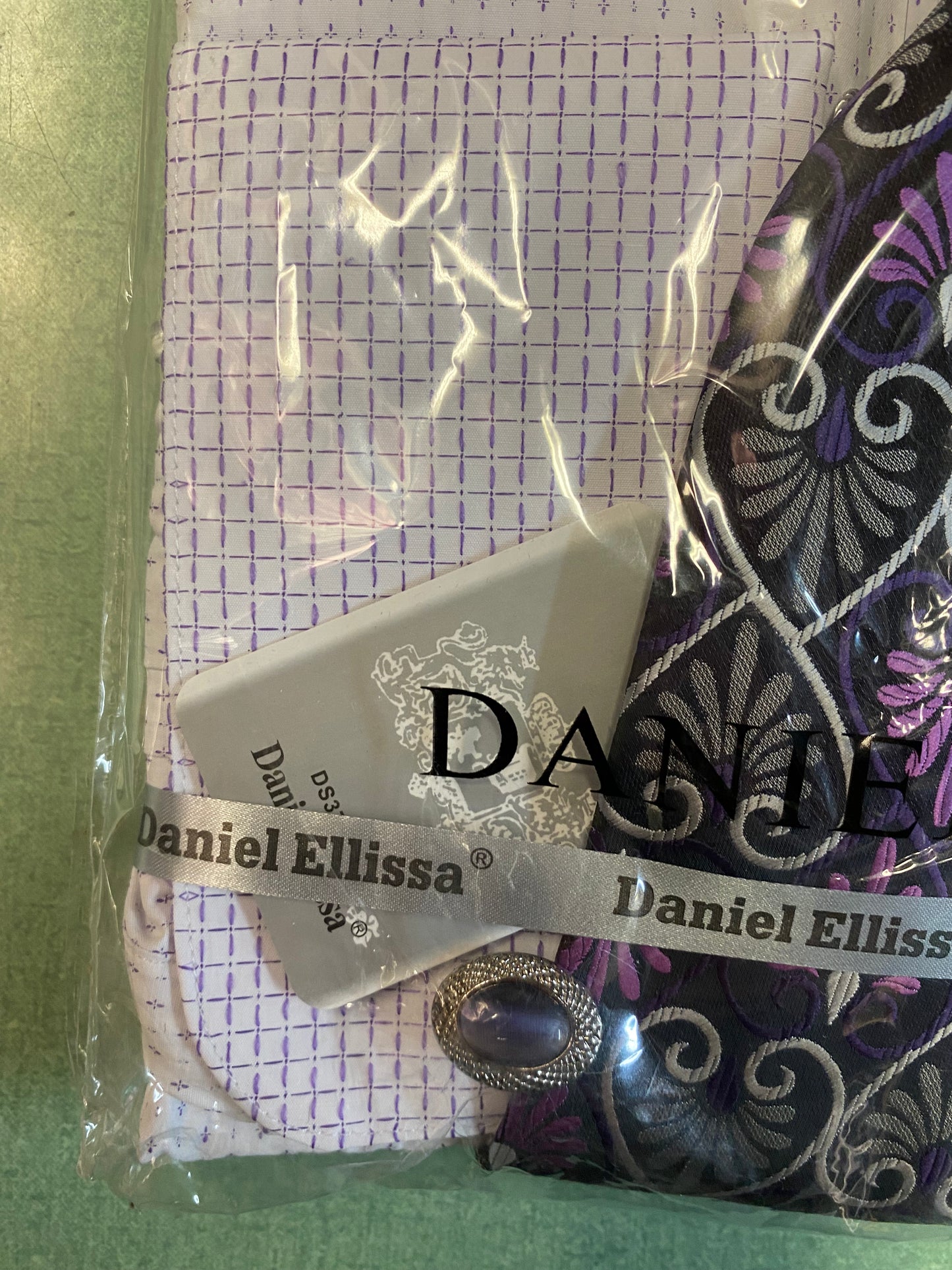 Daniel Ellissa DS3792P2 Purple Dress Shirt