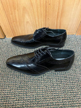 Load image into Gallery viewer, Giovanni Miles Black Leather Hand-made Lace-up Dress Shoes
