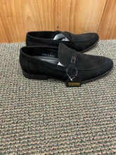 Load image into Gallery viewer, Terroni Italian Design Black Suede Men’s Slip-on Dress Shoes
