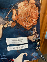 Load image into Gallery viewer, Lorenzo Bruno Green Floral Print Blazer
