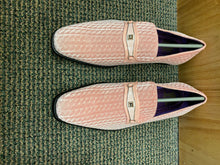 Load image into Gallery viewer, After Midnite Pink Smoking Slip-on Dress Shoes Style 6975
