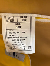 Load image into Gallery viewer, Cielo Royal Gold/Silver  1-Button Blazer
