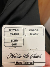 Load image into Gallery viewer, Needle &amp; Stitch Black Wool Blend Modern Fit 3-Piece Suit 60R NV-4030
