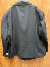 Load image into Gallery viewer, Vittorio St. Angelo Black Double Breasted Suit 60R C762TA
