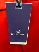 Load image into Gallery viewer, Blu Martini Silky/Shinny Red 2–Piece Slim Fit Suit

