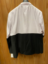 Load image into Gallery viewer, Moda Color White/Black 2-Tone European Fashion Wool Double Breasted Suit Slim Fit
