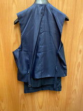 Load image into Gallery viewer, Studio Ferera Modern Fit Navy 3-Piece Suit 46S
