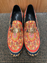 Load image into Gallery viewer, Successos Red Versace Print Men’s Dress Shoes Sizes 7-15
