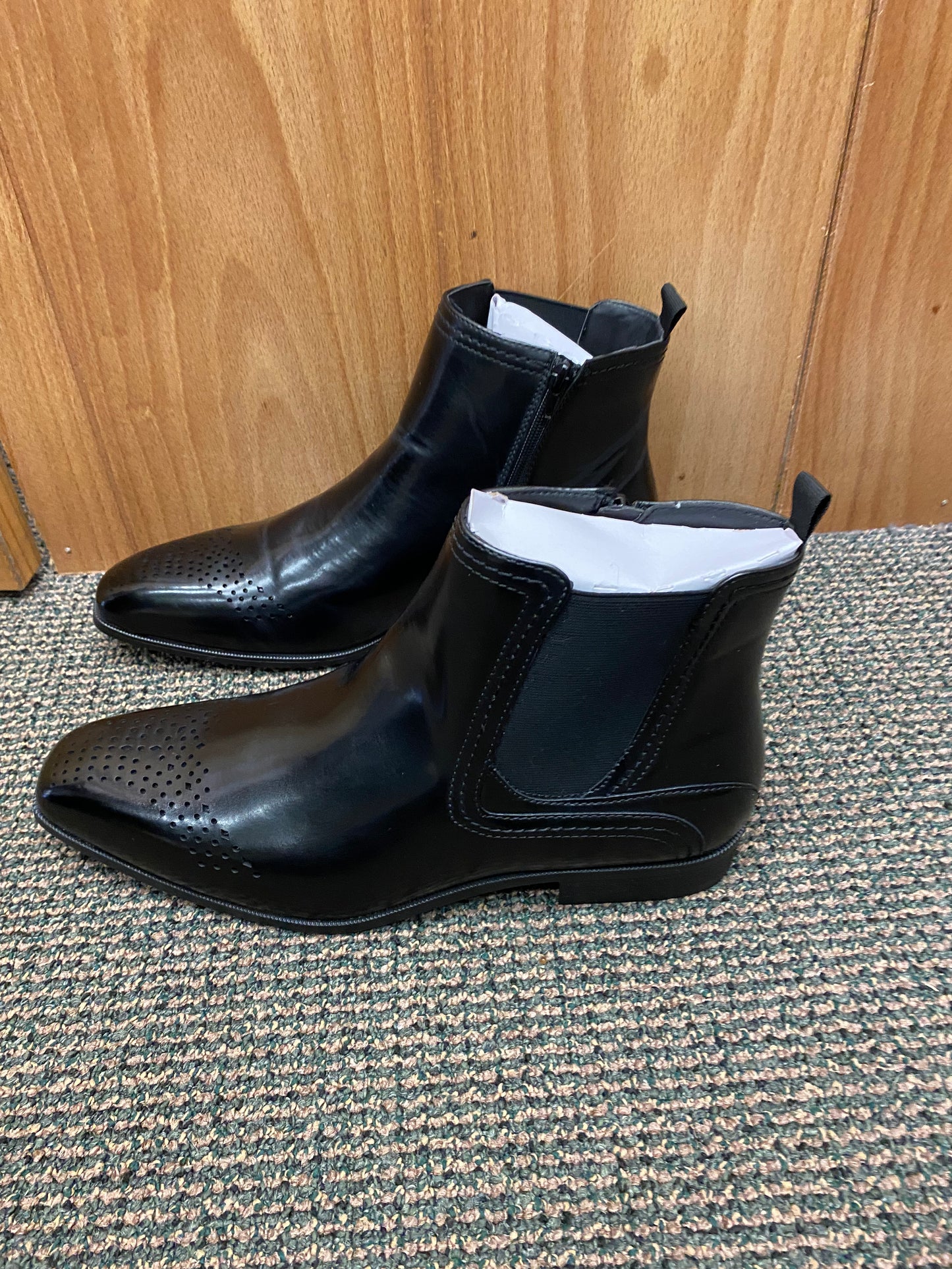 Antonio Cerrelli Black Chelsea Boots Style 6983