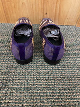 Load image into Gallery viewer, After Midnite Exclusive Ozzy Purple/Gold Spike Men’s Smoking Slip-on Red Bottom Men’s Dress/Prom Shoes
