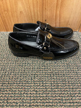 Load image into Gallery viewer, Terroni Italian Design Black Patent Leather Men’s Slip-on Formal Dress/Tuxedo Shoes
