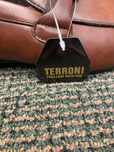 Load image into Gallery viewer, Terroni Italian Design Brown Men’s Slip-on Business Look Dress Shoes
