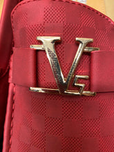 Load image into Gallery viewer, Terroni Italian Design Red Men&#39;s Slip-on Dress/Driver Shoe with LV buckle 8.5-13
